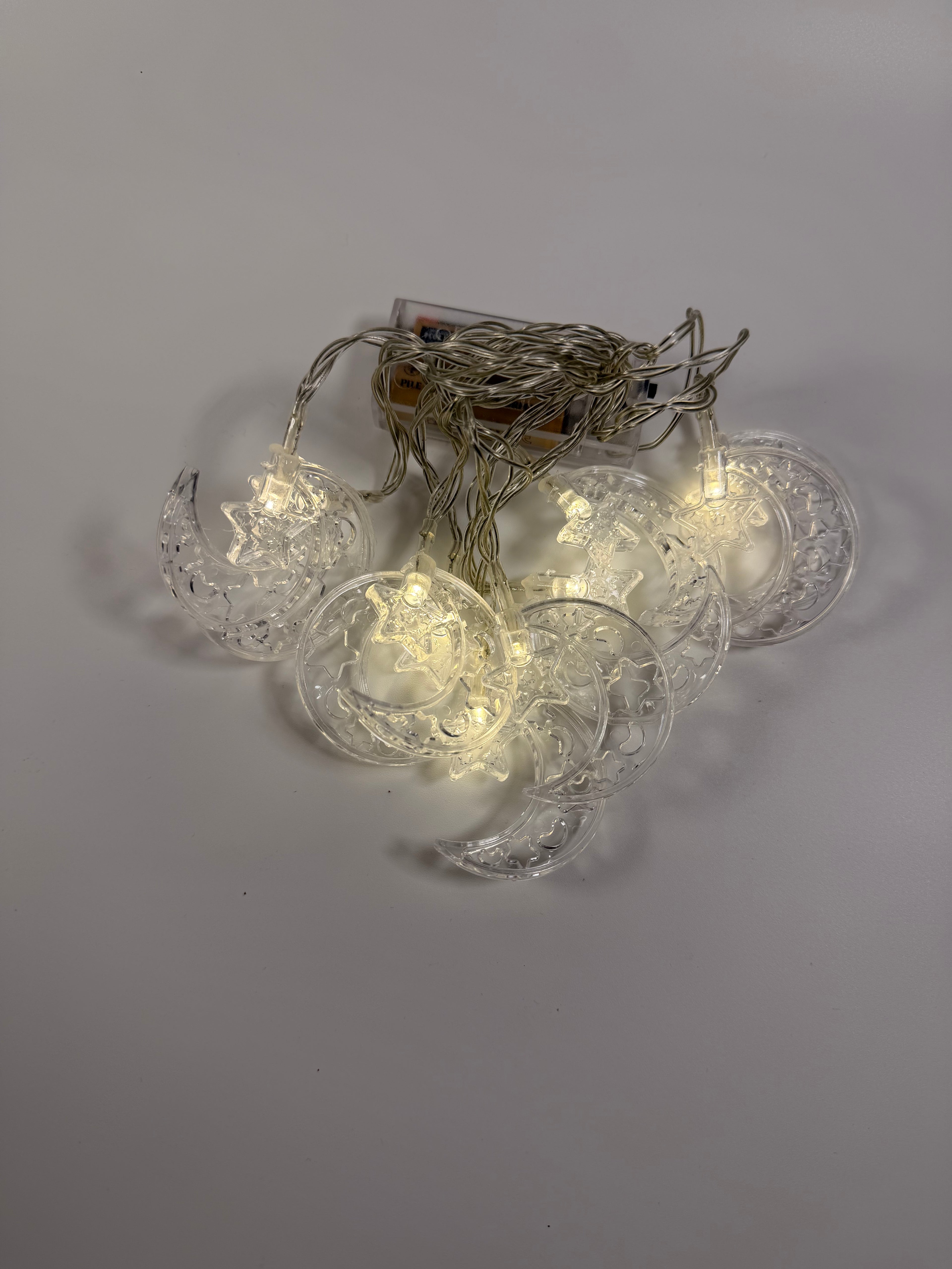 Crescent Moon and Star String LED lights