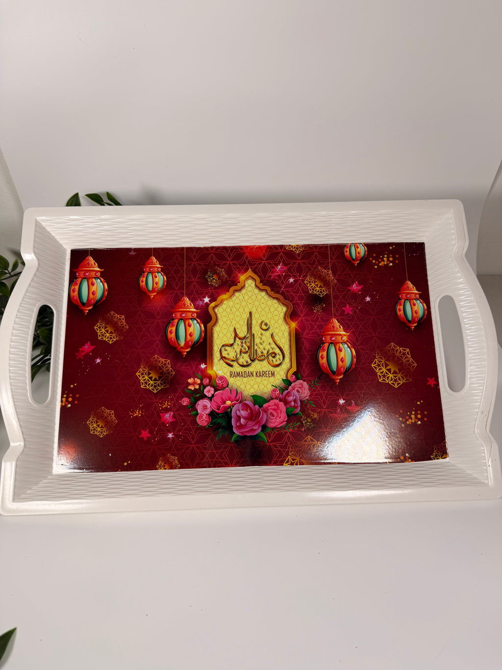 Ramadan themed serving tray